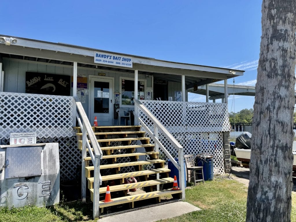 Bandy's Bait Shop Skidaway Island