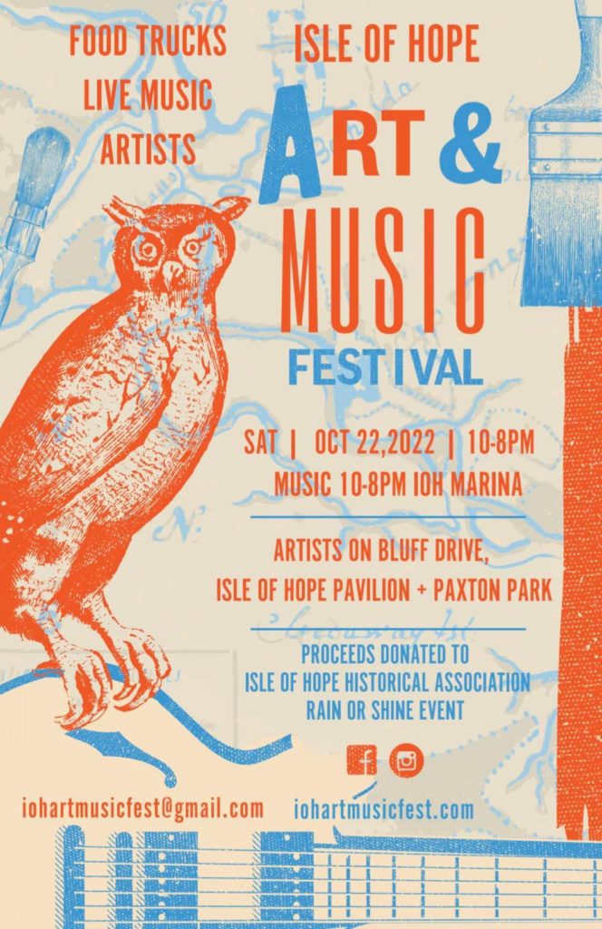 IOH Art and Music Festival Poster